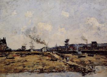 尤金 佈丹 Trouville, the Ferry to Deauville 尤金 佈丹 Trouville, the Ferry to Deauville